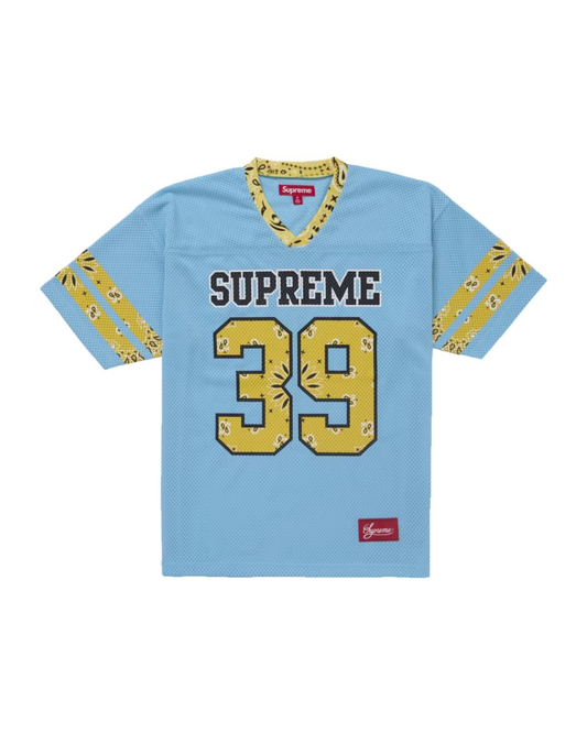Supreme Bandana Football Jersey - "Blue"