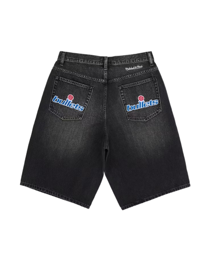Supreme Mitchell & Ness Washington Bullets Baggy Denim Short
