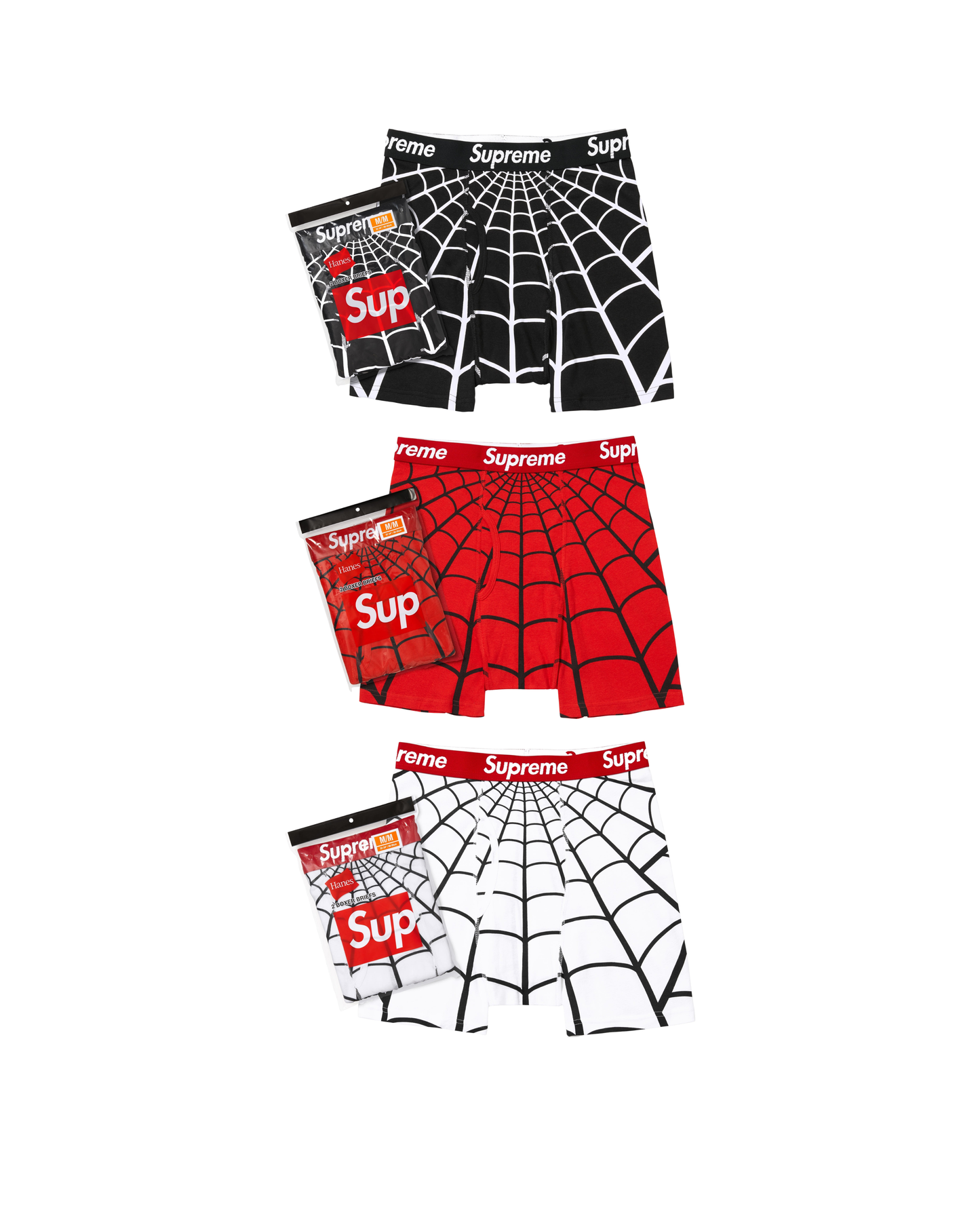 Supreme Spider-Man Boxer Briefs (3 Pack)
