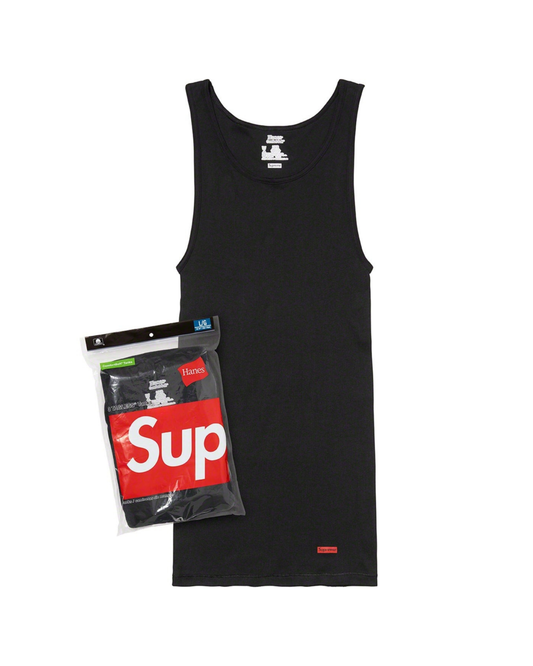 Supreme Tank Tops (3 Pack) - "Black"