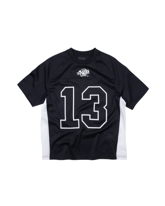 Syna College Jersey - "Black/White"
