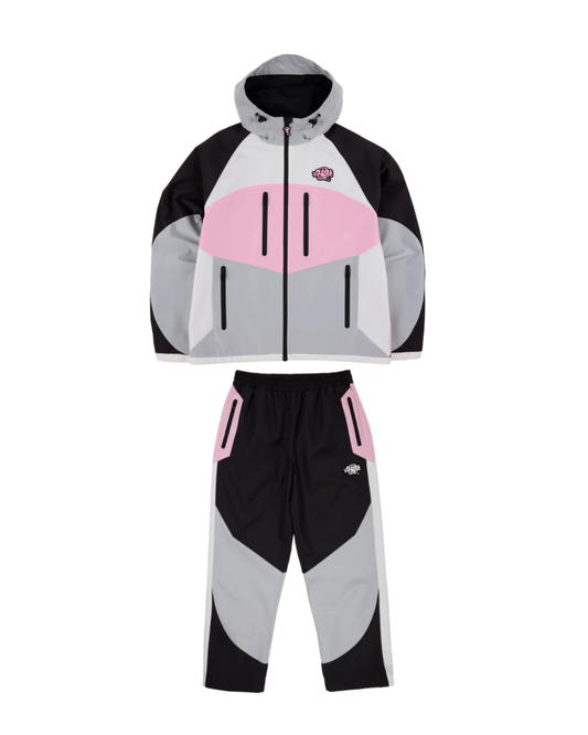 Syna Dynamic Tracksuit - "Grey/Pink"