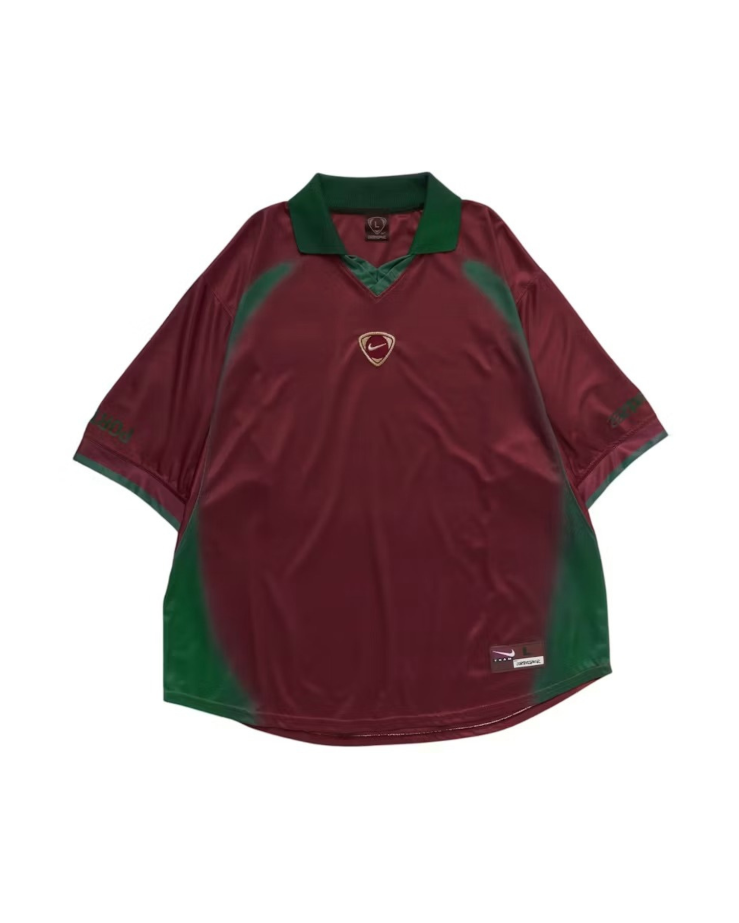 Travis Scott x Nike Portugal Total 90 Retro Jersey - "Maroon/Green"