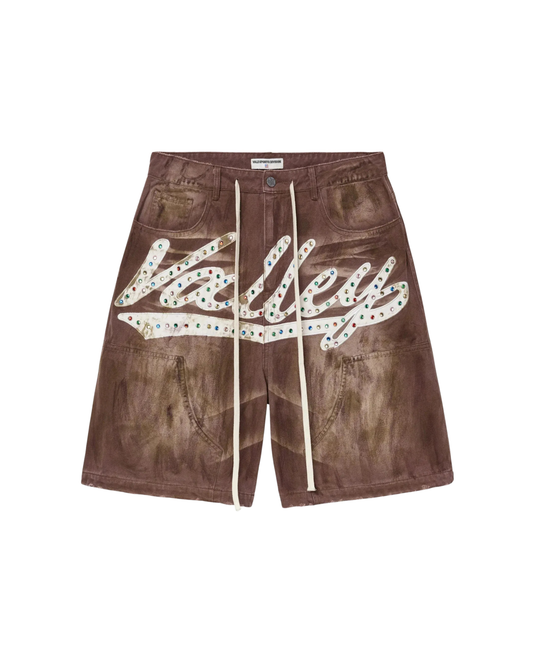 Vale Forever M&M Jorts - "Dirty Brown"