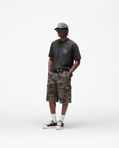 Represent Private Members T-Shirt - "Stained Black"