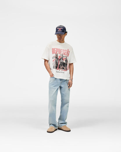 Represent Dream On Tour T-shirt - "Washed Ecru"