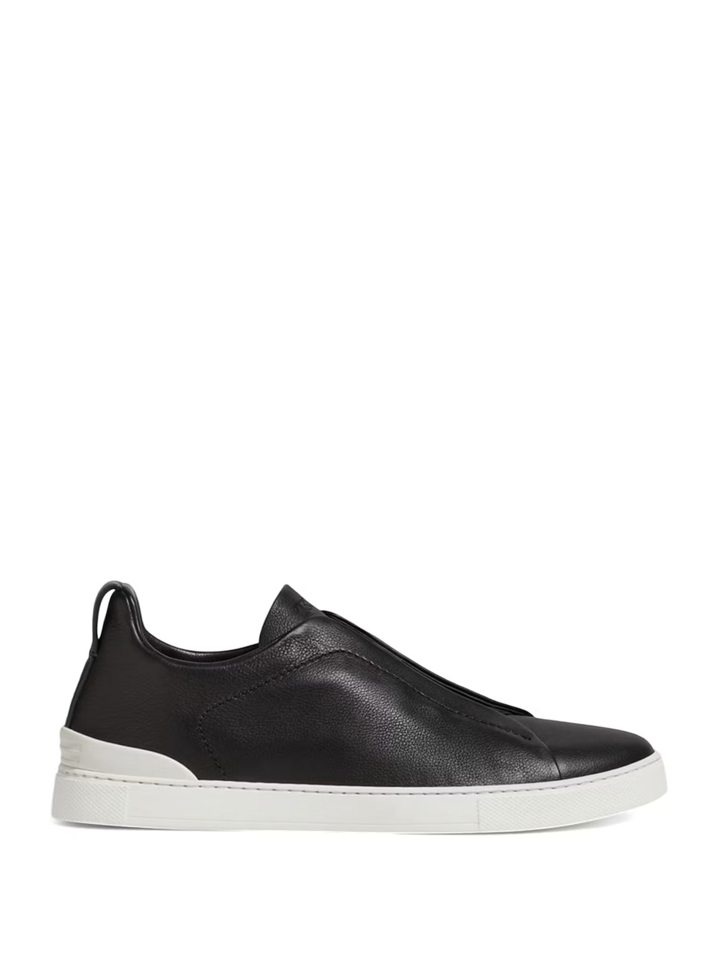 Zegna Secondskin Triple Stitch - "Black"